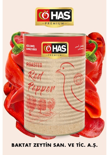 Has Premium Közlenmiş Kırmızı Biber 2900 G