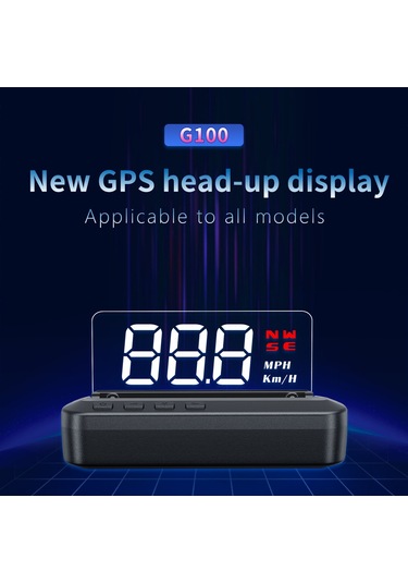 Padalink Araç Hud Gösterge: Gps Hız Göstergesi, Yorgunluk Ve Hız Alarmı İle Güvenli Sürüş