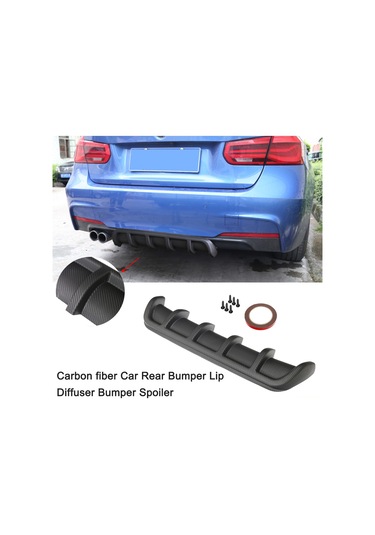 Suofeng Araçlar İçin Genel Kullanım 67cm Karbon Fiber Arka Spoiler, Spor Görünüm, Dayanıklı Abs Malzeme, Profesyonel Montaj Önerilir