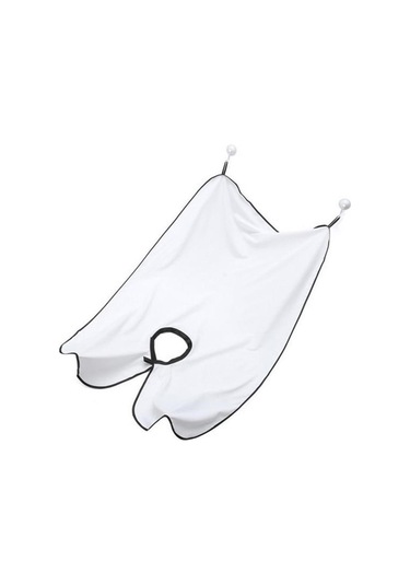 Beyaz Erkek Tıraş Önlük Sakal Toplayıcı Kolay Banyo Bakım Aracı Temiz Saç Yetişkin Önlükler Tıraş Makinesi Tutucu Organizatör Adam İçin Hediye Beyaz