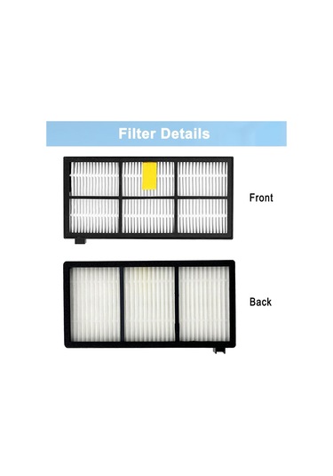 Xiaaokeji İrobot Roomba 850 860 Ana Yan Fırça Filtreleri İçin Yedek Parçalar