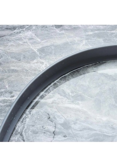 Fortunelane Siyah Silikon Su Engelleme Bantı - Kapı Altı Tamir Stripi 100 Cm Siyah Siyah