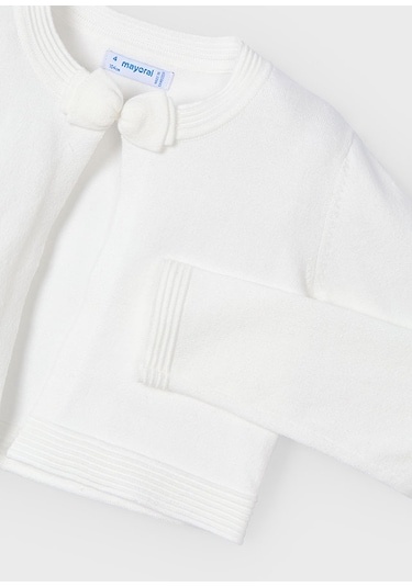 Mayoral 321 Kız Çocuk Krem Hırka Krem
