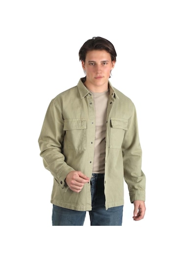 Lee Cooper Karela Erkek Dokuma Ceket Haki-16554-haki Haki