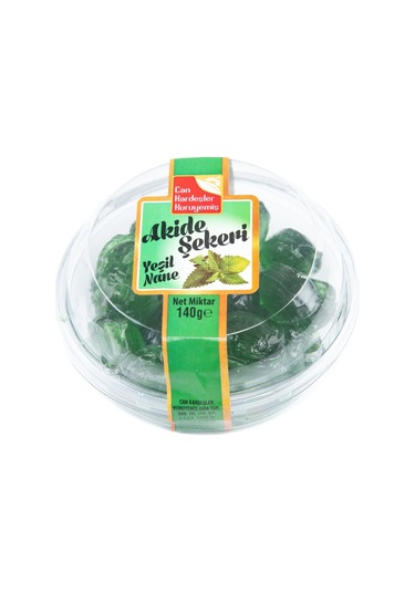 Yeşil Naneli Akide Şekeri 140 Gr