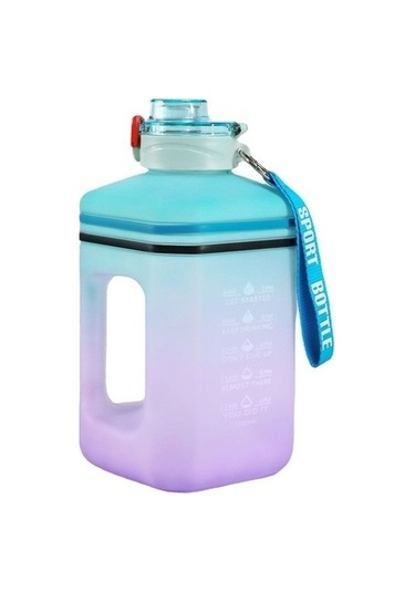2.2l Taşınabilir Spor Su Şişesi Suluk Matara Xanjg4 Açık Mor