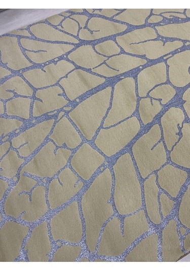 Saray Halı Vizyon 11145 Rs 150X230 Krem Gri Simli Ağaç Model 4 M2