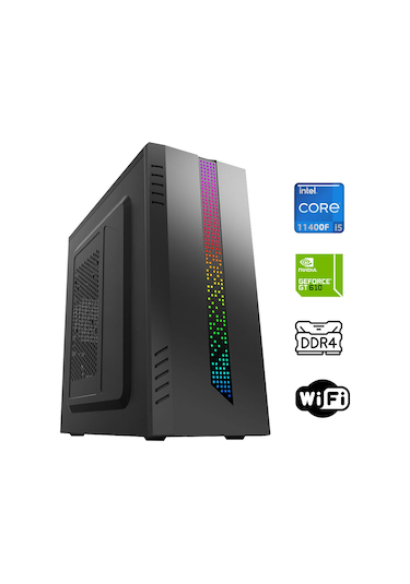 Xaser XSR699 i5-11400F 16 GB 512 GB M.2 NVMe SSD 2 GB GT610 Free Dos Masaüstü Bilgisayar