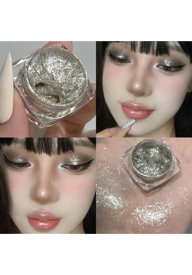 Elmas Mor Sıvı Jel Göz Farı Inci Glitter Fosforlu Payetler Tek Renkli Pırıltılı 05 3g 01 Garden Rose