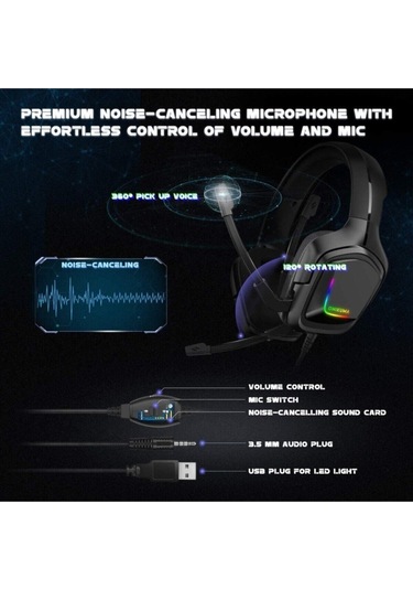 Onıkuma K20 Pro Oyuncu Kulaklığı