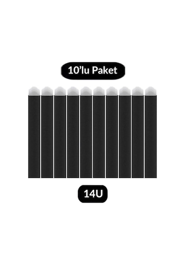 Ellea Nail Kalıcı Makyaj 14 Pin Microblading İğnesi 14U 10'Lu Pak