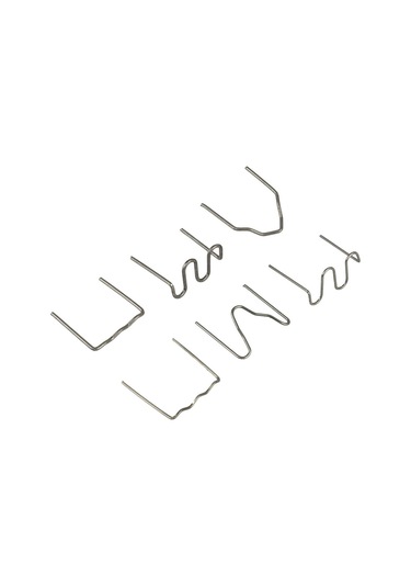 Xindoker 500 Adet 0.8mm Küçük Dalgalı Tungsten Çelik Otomobil Tampon Tamir Kaynak Çiviği - Plastiği Tamir Etmek İçin Welding Staples