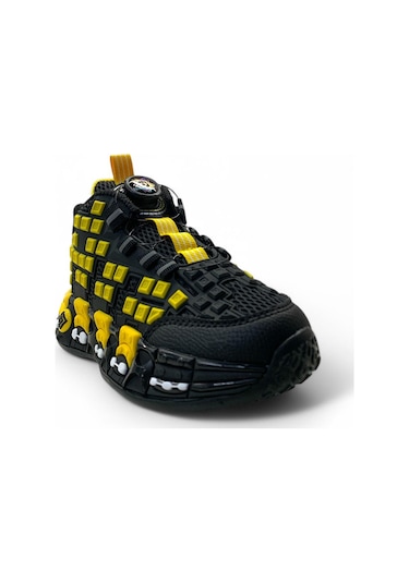 Pepino 1974 Çocuk Lego Basketbol Ayakkabısı Siyah/sarı Siyah - Sarı