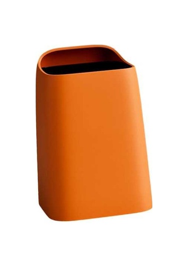 Pazly Tuvalet Turuncu Turuncu Suntek Sepeti Ofis Kutusu Dikdörtgen Çöp 10l Dp Turuncu