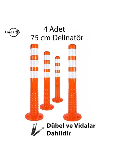 Lorex Lr-0125 75cm Delinatör , 4lü Paket
