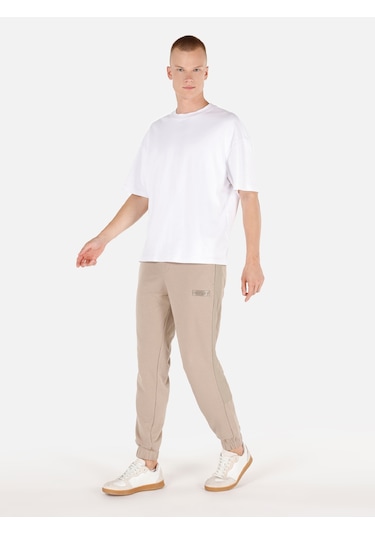 Colins Bej Erkek Eşofman Altı Bej