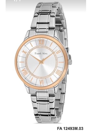 Frank Alex Bayan Kol Saati Çelik