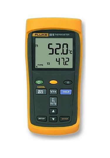 Fluke 52 ii Çift Girişli Dijital Termometre