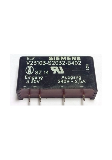 5Adet Siemens Uyumlu Katı Hal Rölesi 3-30V Dc Giriş 240V 2.5A Ac Çıkış