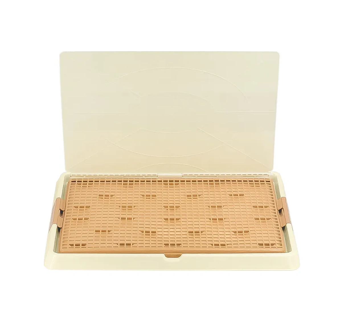 Zooone Köpekler İçin Kenarlı Tuvalet Kabı, S Boy, Bej 292067146