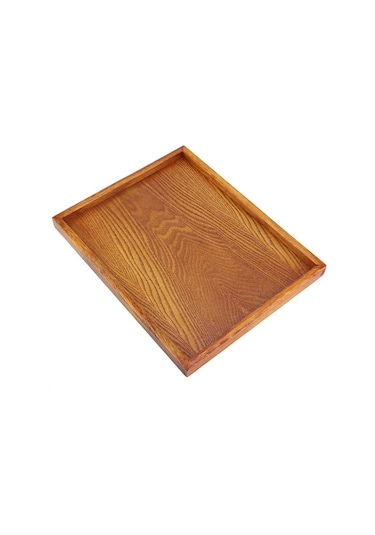 Servis Tepsisi, Dikdörtgen Ahşap Çay Tepsisi Otel Ev Mutfak Tepsileri Atıştırmalık Tepsisi Kahvaltı Tepsisi Gıda Saklama Kabı