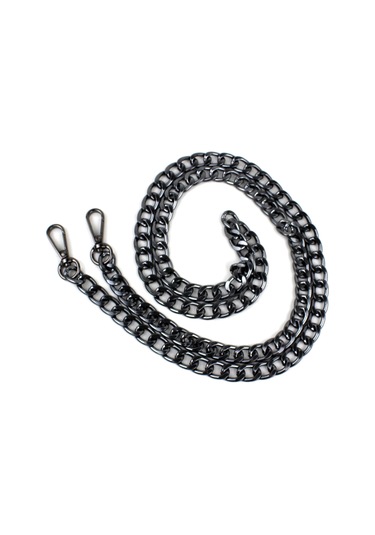 Füme Renk Çanta Zinciri Çapraz Çanta Omuz Zincir Askısı 125 Cm Füme