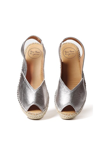 Sandalet Kadın Bernia-p Toni Pons Acer Steel Null Gümüş