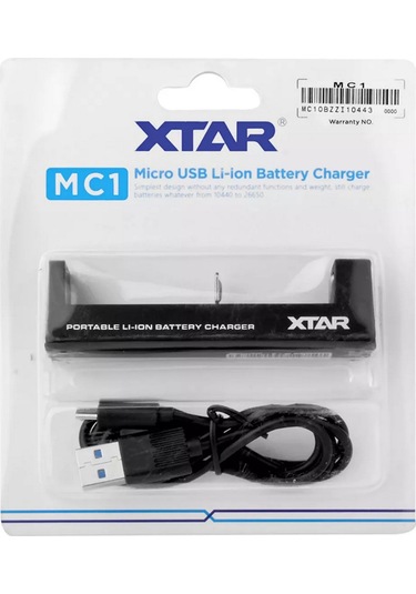 Xtar Mc1 Taşınabilir Li-ion Pil Şarj Cihazı