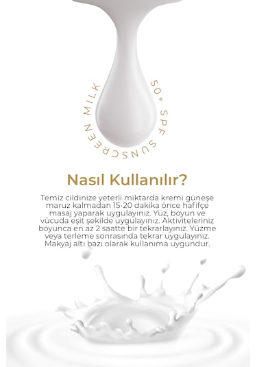 Pure With Sunscreen Sun Milk Yüksek Koruma Güneş Kremi SPF50 250 ML