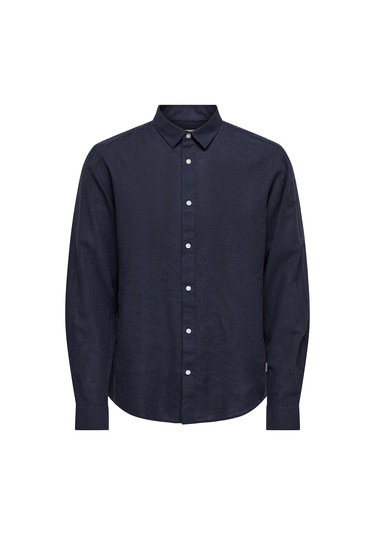 Only & Sons Erkek Gömlek 22012321 Lacivert Lacivert