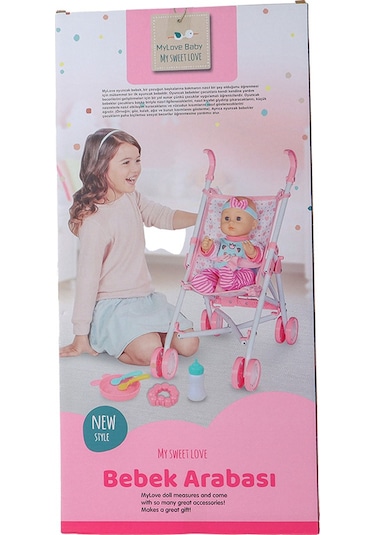 Babydoll My Love Sevimli Bebek Ve Bebek Arabası Seti