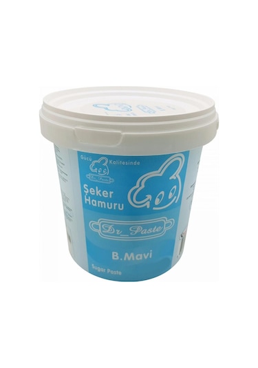 Dr Paste Şeker Hamuru  500 gr - Bebek Mavi