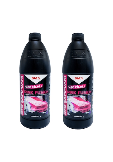Smx %90 Cilalı Pink Fusion Oto Şampuanı 750 Ml 2 Adet