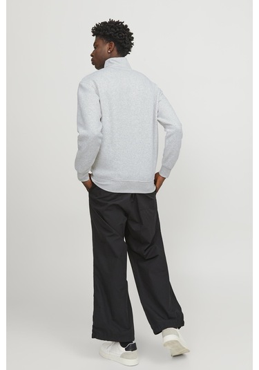 Jack & Jones Erkek Sweat 12241777 Açık Gri