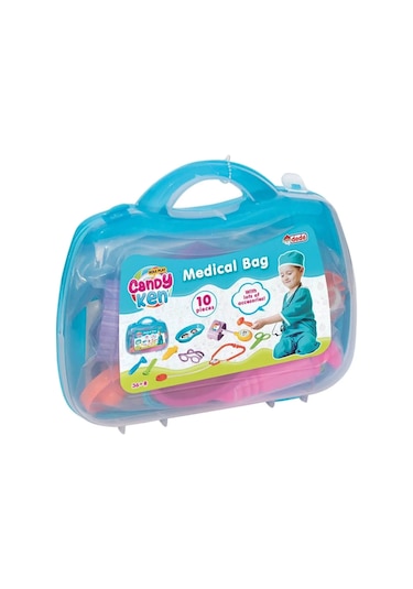 Dede Candy & Ken Doktor Çantası Mavi 01923