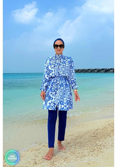 Kahijab Sea Tesettür Mayo Mavi