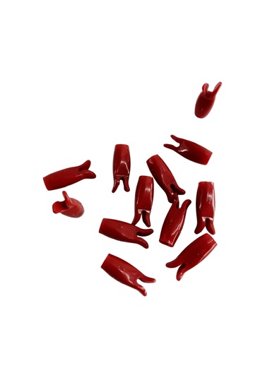 Okçubaba Koç Gez Kırmızı 5 Adet Polycarbonate Resin Dayanıklı Ve Hafif Okçuluk Gezi Kırmızı