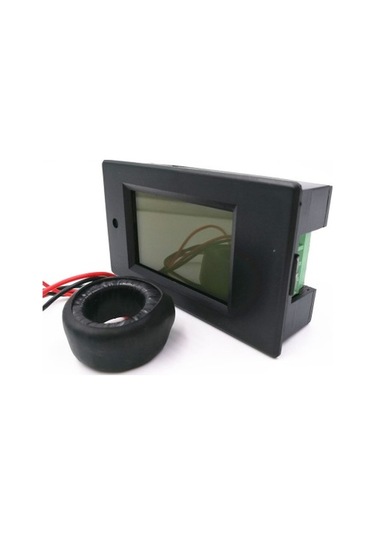 Ac Dijital Voltmetre, Ampermetre, Wattmetre + 100a Şönt Direnç