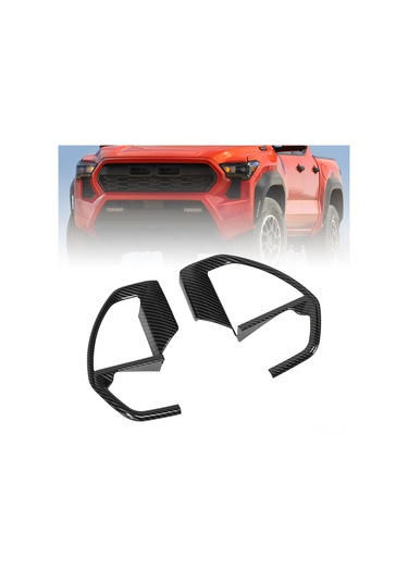 Lemestar Tacoma 2024 İçin Abs Karbon Fiber Direksiyon Düğme Kapakları - Korumalı Ve Estetik İç Dekor, Kolay Kurulum 2 Adet Diğer