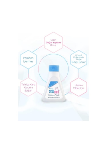 sebamed bebek yağı 150 ml