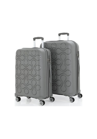 Mçs Polipropilen 2li Valiz Seti Büyük & Orta V376 S23sy1000048-set 00006 Gri