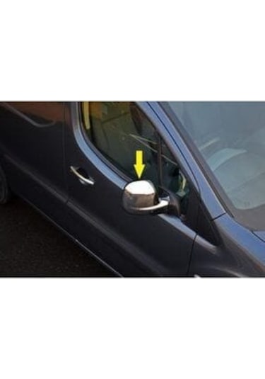 Peugeot Partner Tepee Abs Krom Ayna Kapağı 2 Prç. 2012 ve   Üzeri