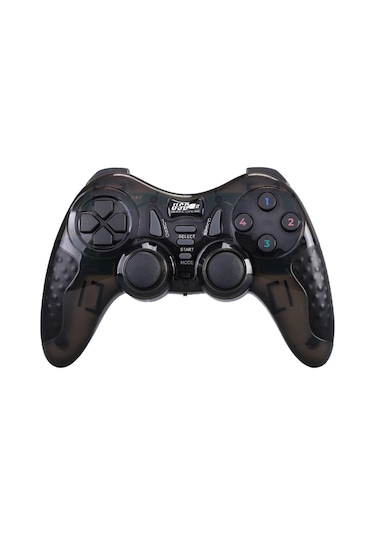 Schitec 7in1 Pc/ps2/ps2/ps3/pc360/tv/tvbox/android Cihazlar İle Uyumlu Kablosuz Gamepad Siyah