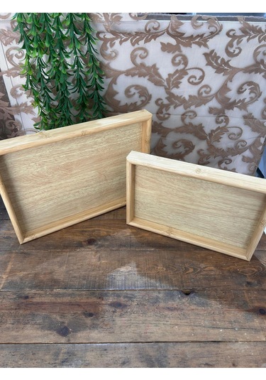 Çınar Bambu İkili Tepsi