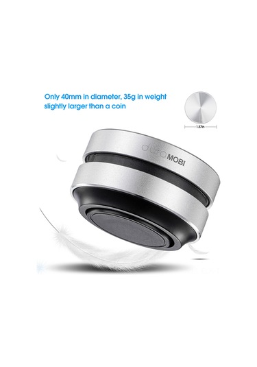 Xindoker Alüminyum Kemişiletim Hoparlör, Bt5.0 Tws, 115db Güçlü Ses, 6 Saat Çalma Süresi, Mini Taşınabilir, Gümüş Renk, 1 Adet