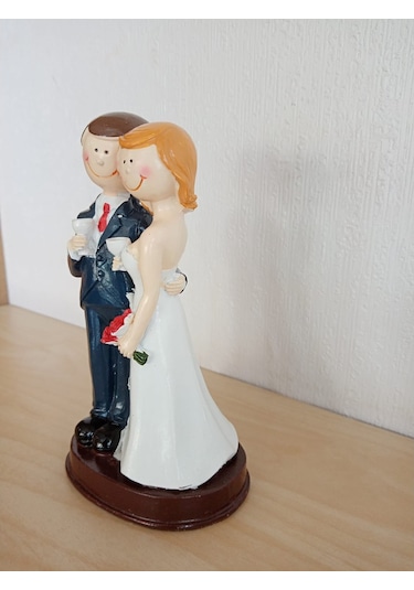 Gelin Damat Doğum Günü Pasta Süsü