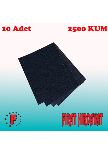 Tabaka Zımpara 2500 Kum 10 Adet