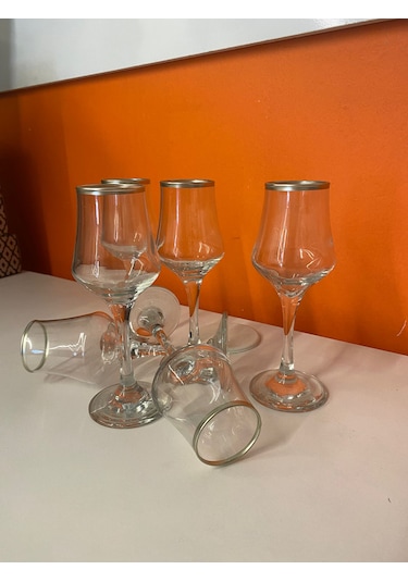 Efegil Grappa Kahve Yanı 6'lı Bardak Cam