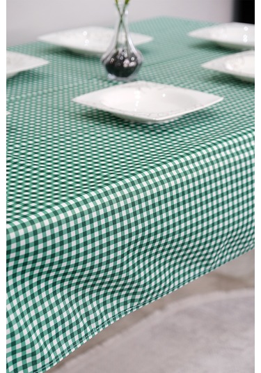 Sufre Sıvı Geçirmez Masa Örtüsü Sofra Bezi Sofra Örtüsü Piknik Örtüsü Yeşil