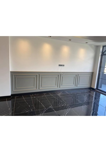 Decomanya Boyanabilir Duvar Çıtası 2 Cm Poliüretan Duvar Çıtası (442499047)